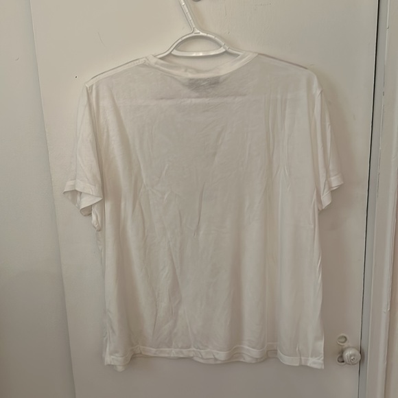 Something Navy white T-shirt - Picture 5 of 5
